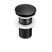 Fekete click-clack leeresztő mosdóhoz