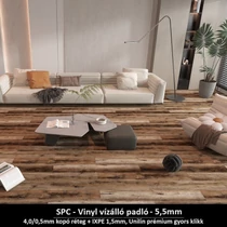 SPC - Vinyl padló 2,25m2/csomag 