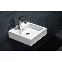 öntött márvány mosdó 45x45x12,5(11,5)cm öntött márvány mosdó 45x45x12,5(11,5)cm