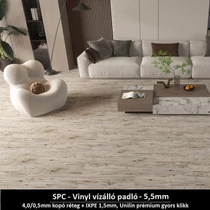 Krémfa Prémium SPC - Vinyl Laminát