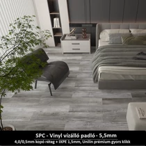 Hamvas tölgy - Prémium SPC Vinyl