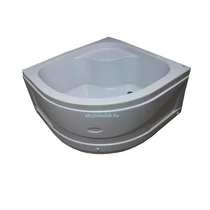 Tina mély zuhanytálca 80x80-as előlappal,lábbal