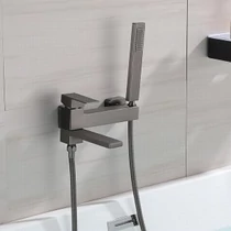 Minimal króm kád és zuhany csaptelep