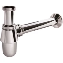 Fém  króm búraszifon mosdóhoz  32mm átmérővel.