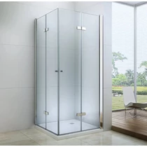 Royal relax 80x80-as összecsukható zuhanykabin ABS alacsony zuhanytálcával 6mm-es nano vízlepergető üveggel  Royal relax 80x80-as összecsukható zuhanykabin ABS alacsony zuhanytálcával 6mm-es nano vízlepergető üveggel