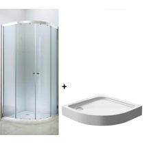 80x80 íves zuhanykabin ÁTLÁTSZÓ üveggel 80x80 íves zuhanykabin ÁTLÁTSZÓ üveggel