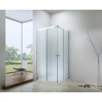 Royal trend 80x80-es szögletes zuhanykabin ABS alacsony zuhanytálcával 6mm-es nano vízlepergető üveggel MATT üveggel Royal trend 80x80-es szögletes zuhanykabin ABS alacsony zuhanytálcával 6mm-es nano vízlepergető üveggel MATT üveggel