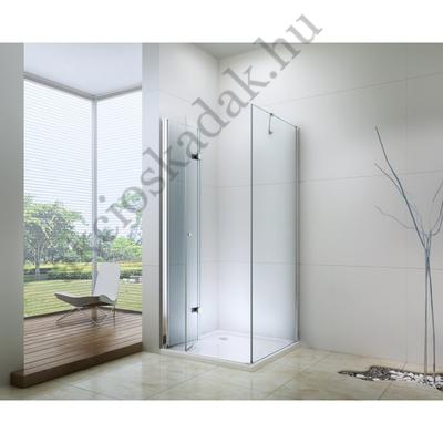 Special Zuhanykabin zuhanyajtóval + fix fallal 65x90-es 6mm Nano biztonsági üveggel