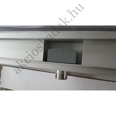 Hullámos 80 cm Zuhanyfolyóka  rozsdamentes  kompletten 80x7cm-es méreteben