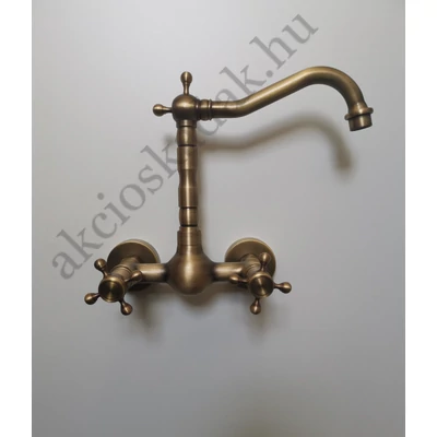Vintage bronz fali mosogató