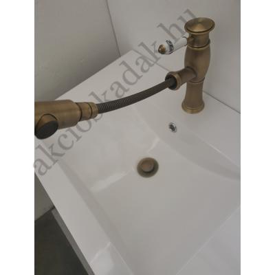 Bronz kihuzható fejes mosogató - Vintage
