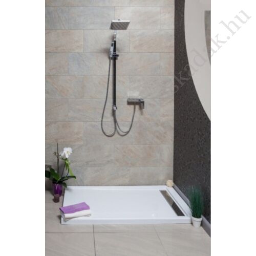 szögletes zuhanytálca 100x80 cm 