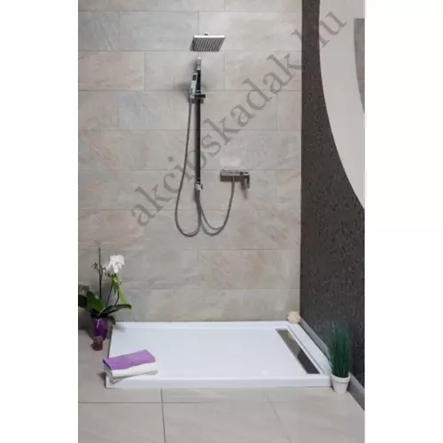 zuhanytálca  szögletes 140x80 cm