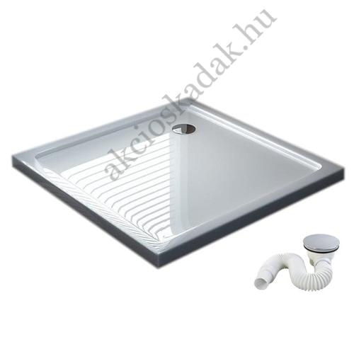 alacsony zuhanytálca 90x90 íves