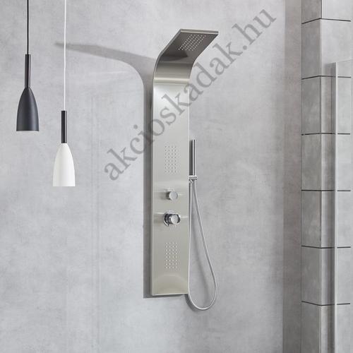 rozsdamentes zuhanypanel 130x20cm