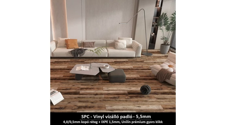 SPC Vinyl Padló: A Jövő Padlóburkolata Otthonokba és Üzletekbe