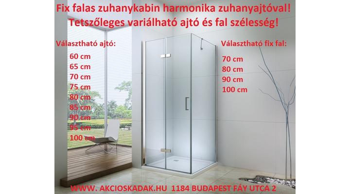 Egyedi méretű zuhanykabin